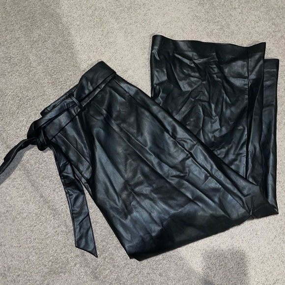Eloquii Faux Leather Pants - Picture 1 of 3